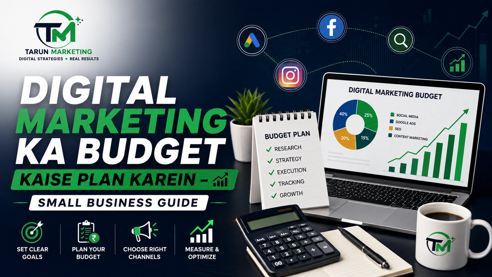 Digital Marketing Ka Budget Kaise Plan Karein – Small Business Guide