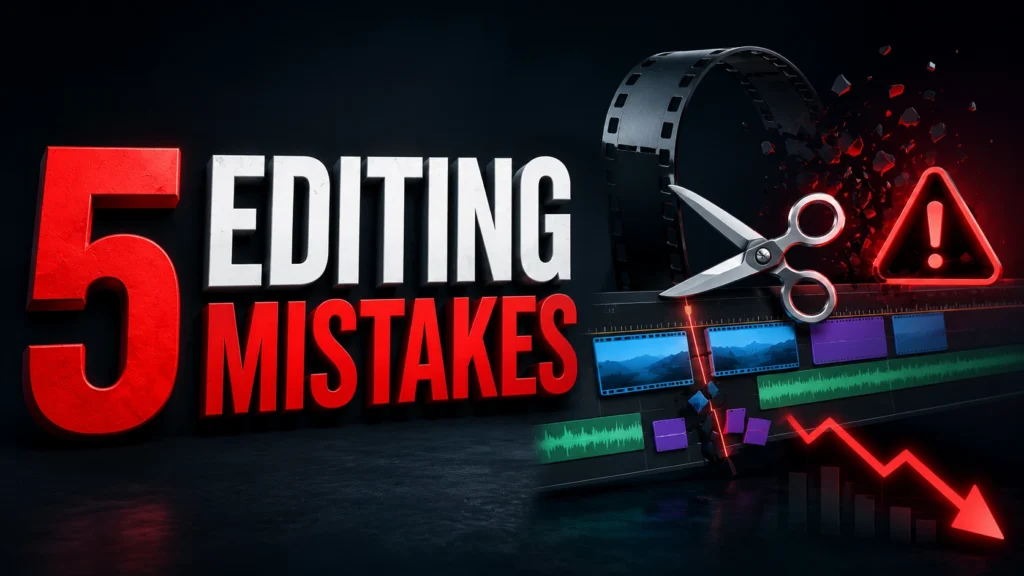 video editing mistakes 2026