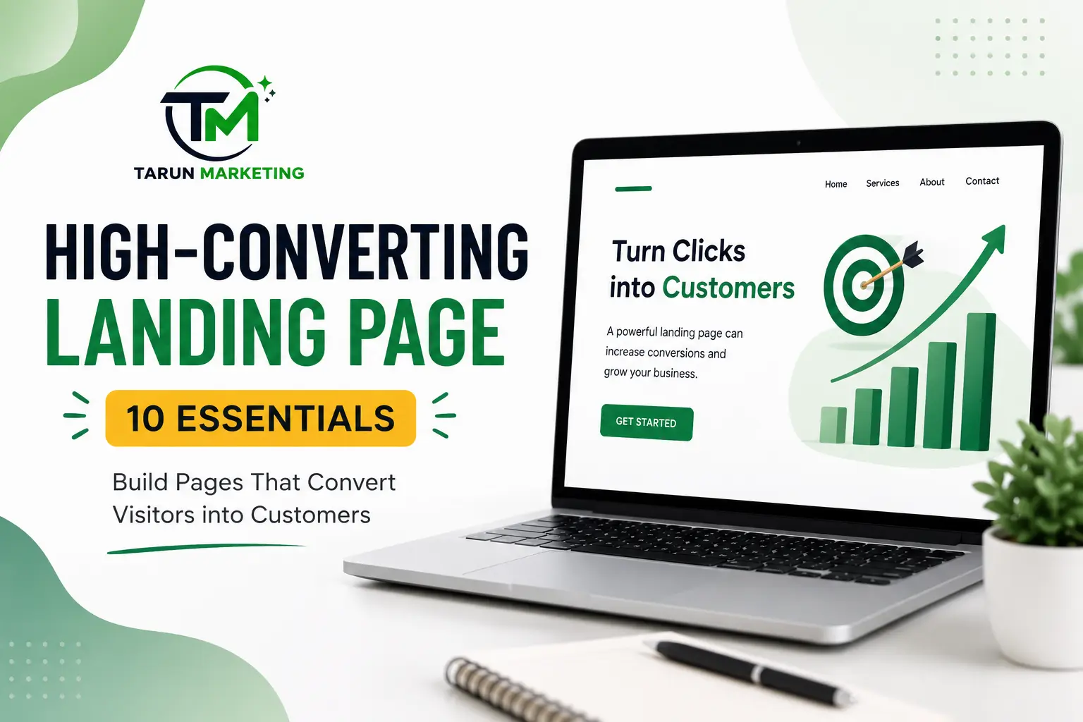 High-Converting Landing Page: 10 Essentials for More Leads
