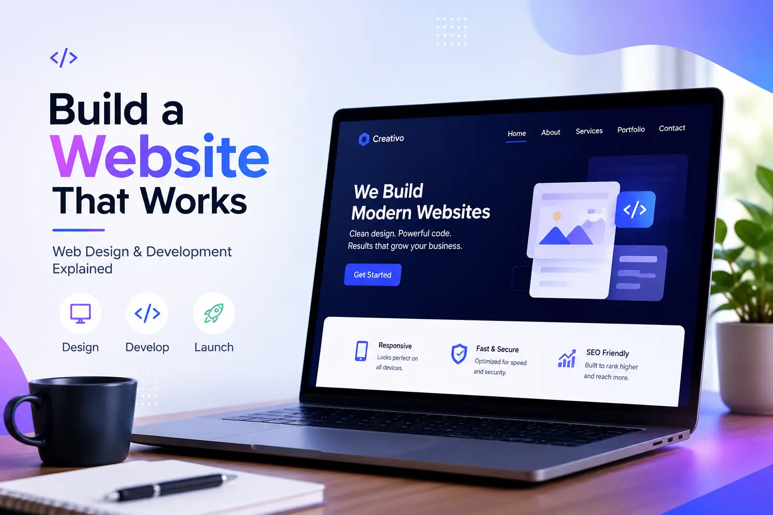 web design and web development