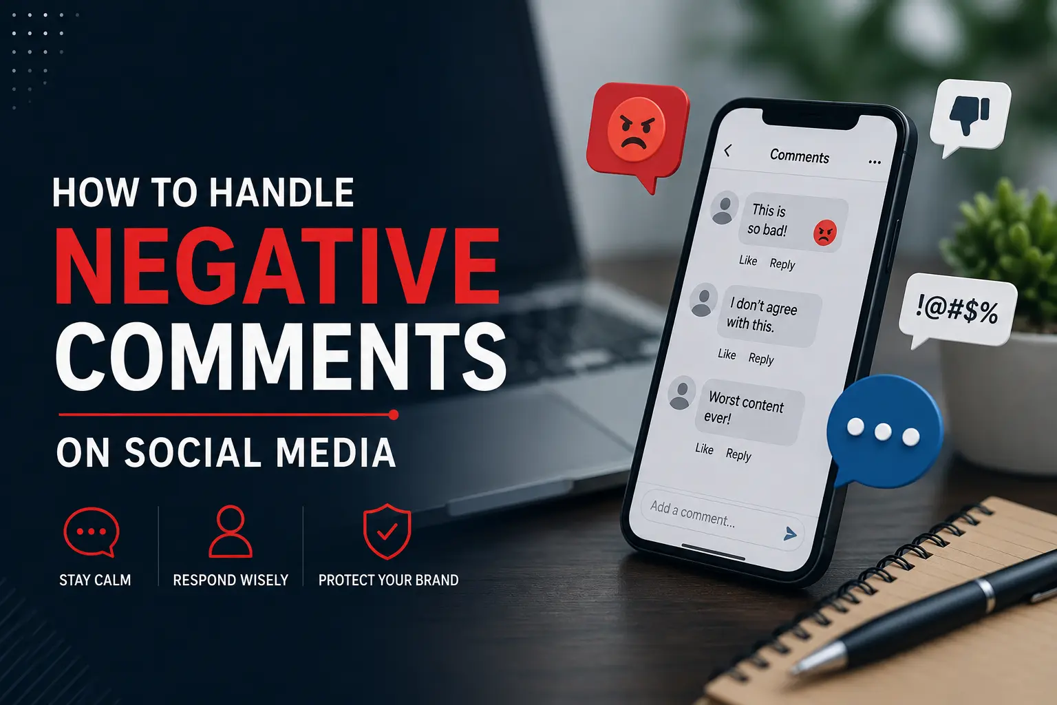How to Handle Negative Comments on Social Media